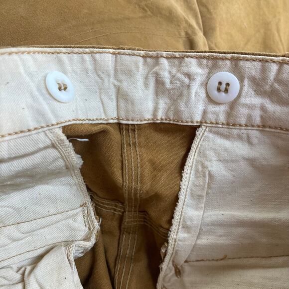 Vintage Trailmate Trigg Brown Brruah Field Canvas Outdoor Pants Men’s 30x28 - Picture 9 of 12